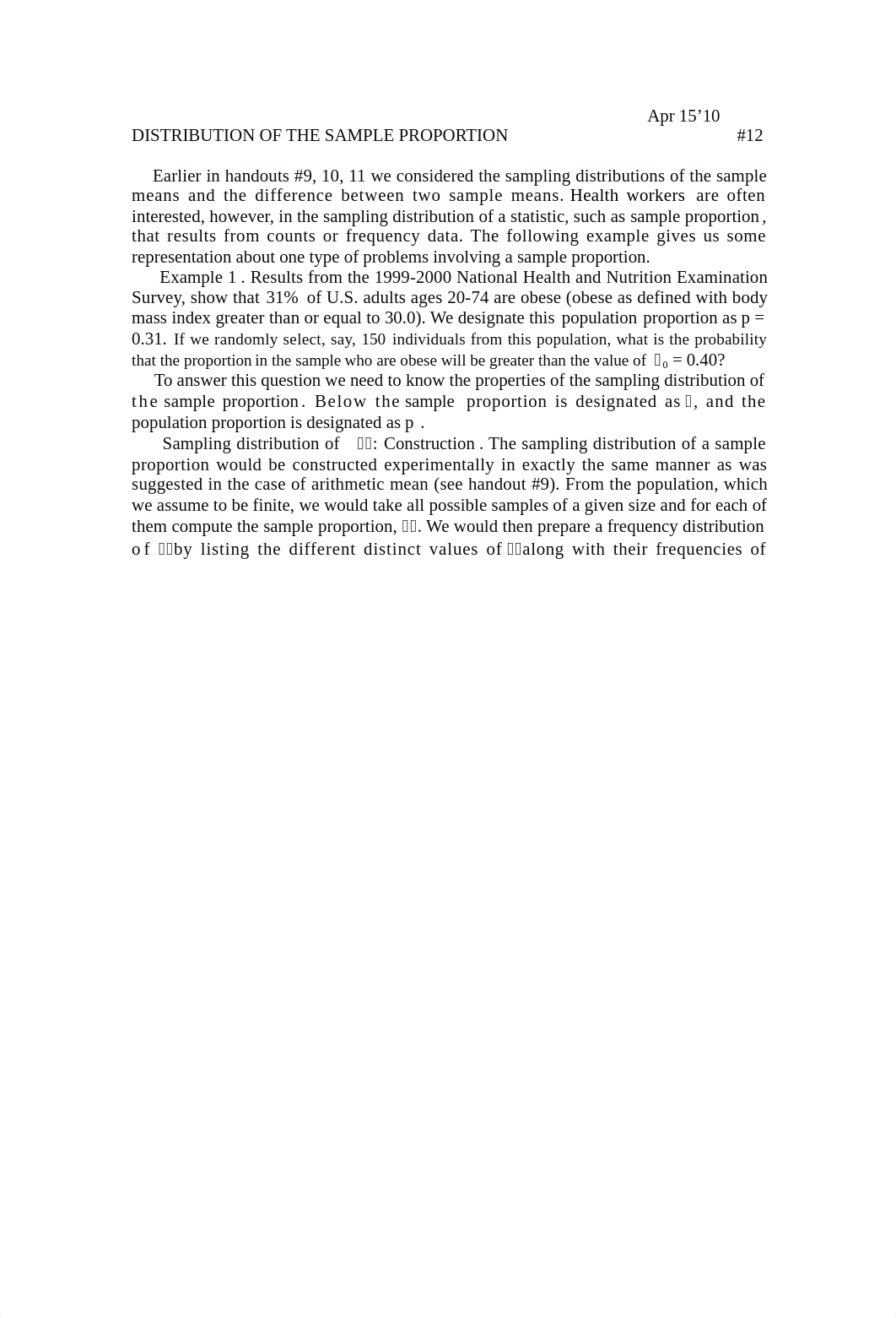 handout_12 DISTRIBUTION OF THE SAMPLE PROPORTION_dd7wk5dci6v_page1