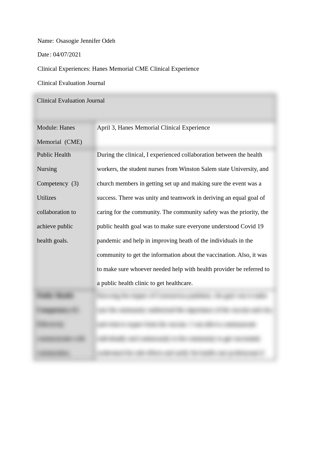 Odeh_Clinical Evaluation Journal week 1.docx_dd80mn560y9_page1