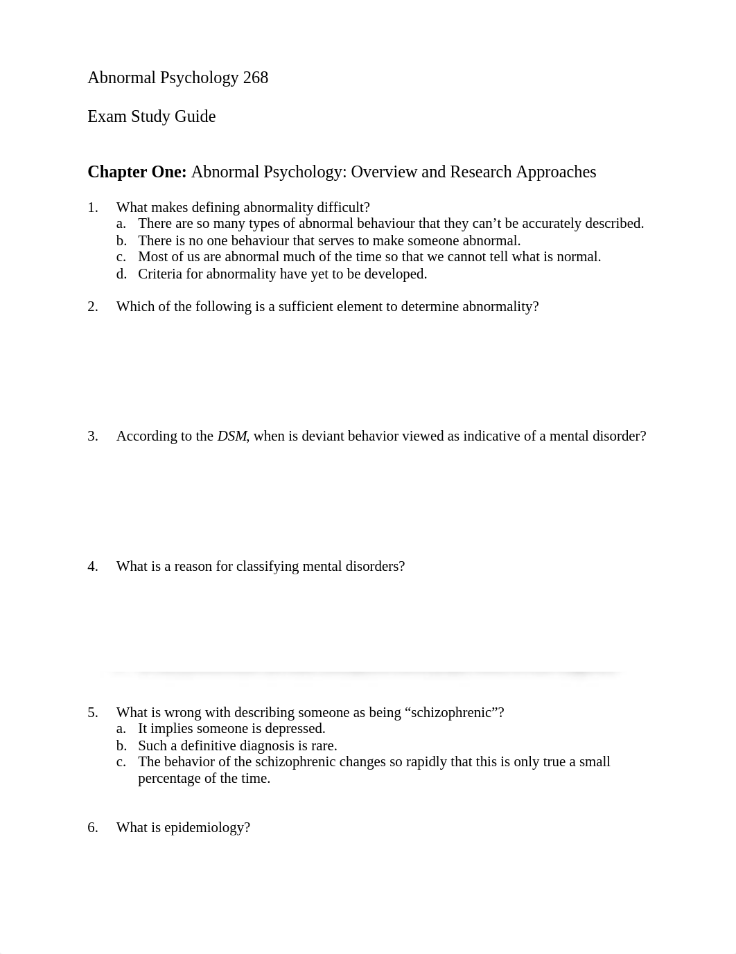 Abnormal Psychology Exam Study Guide.docx_dd8nocgionz_page1