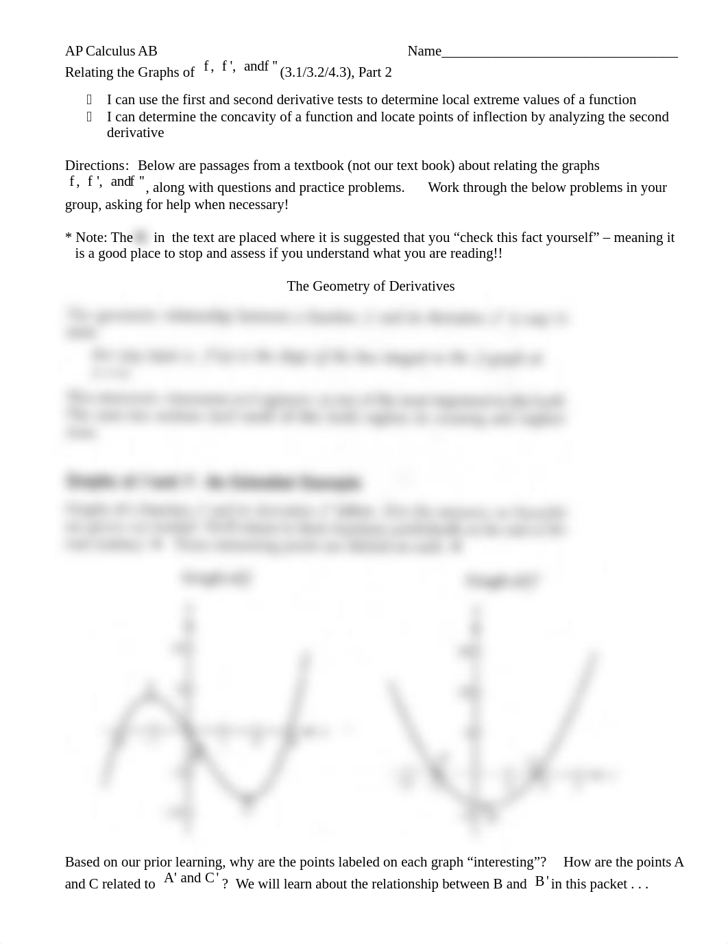 3-1_4-3 Relating the Graphs of Functions and Derivatives Part 2.docx_dd9agoac3dt_page1