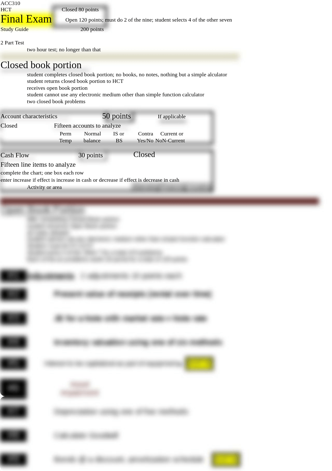 Final study guide ACC310_dd9bps15utm_page1