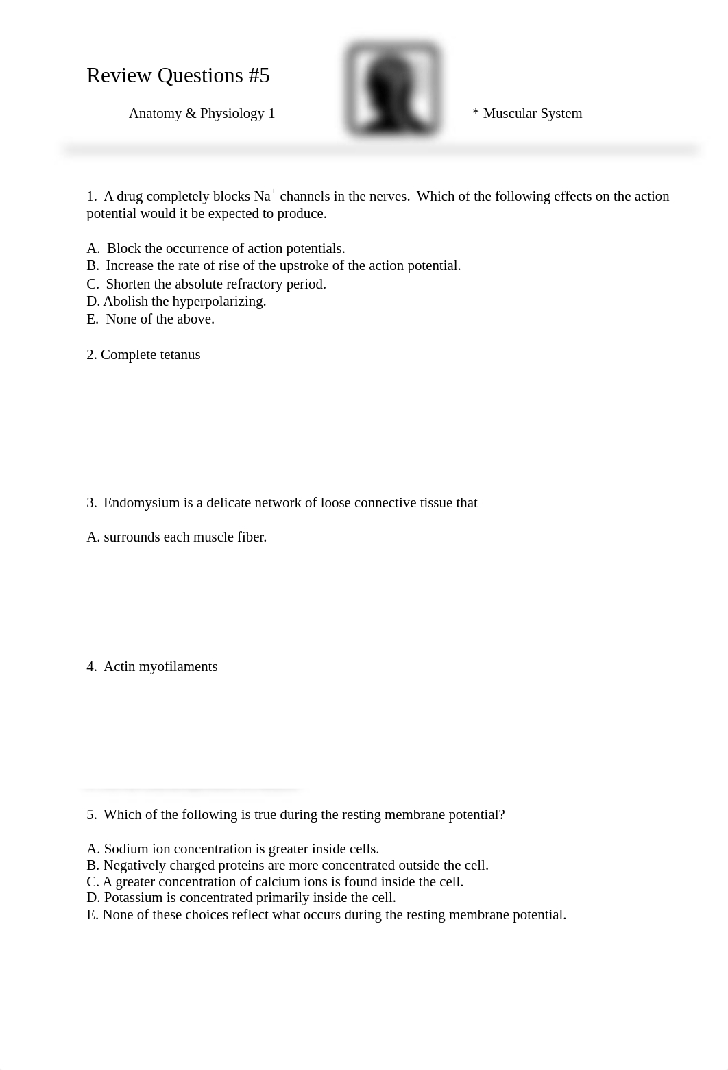 A&P-1 - Review Questions - 05 (Muscular).doc_dd9csr7nrgs_page1