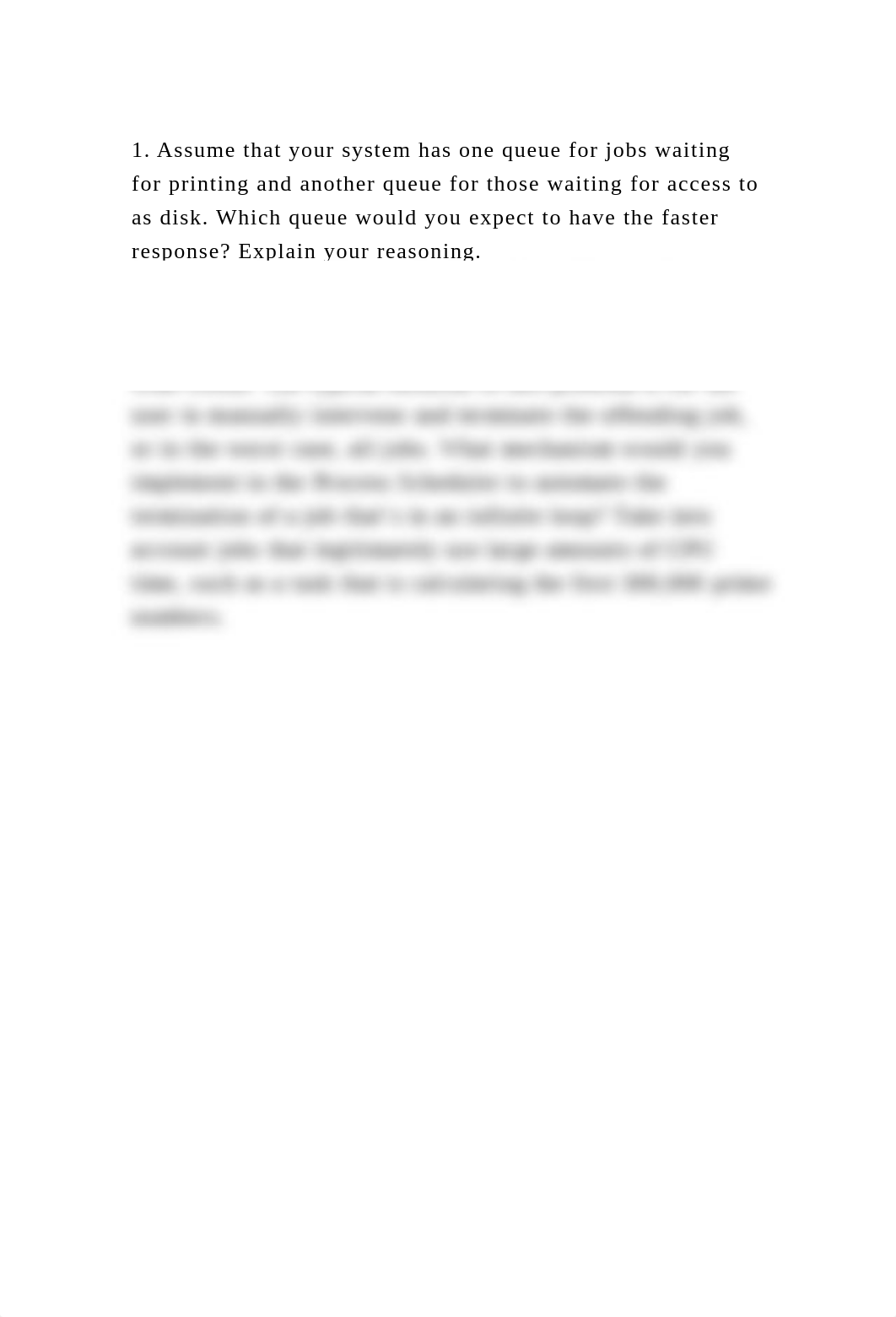 1. Assume that your system has one queue for jobs waiting for printi.docx_dd9kycedt9n_page2