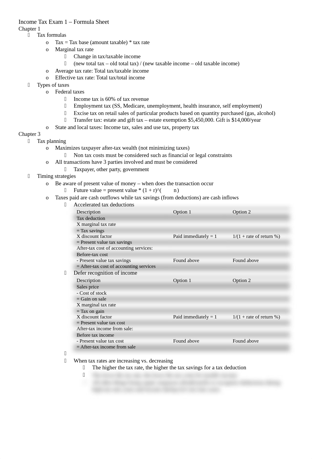 Income Tax Exam 1 - Formula Sheet.docx_dd9kzcjrgdi_page1