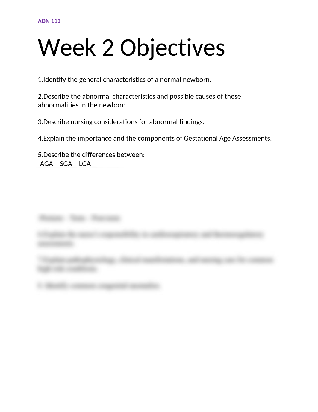 ADN 113 Week 2 Objectives.docx_dd9oq3v8mtq_page1