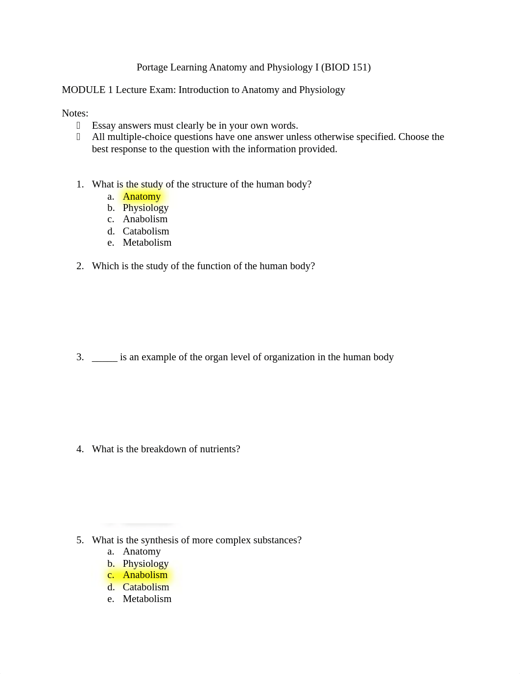 Anatomy and Physiology I_Module 1 Lecture Exam.docx_dd9ov381b5p_page1