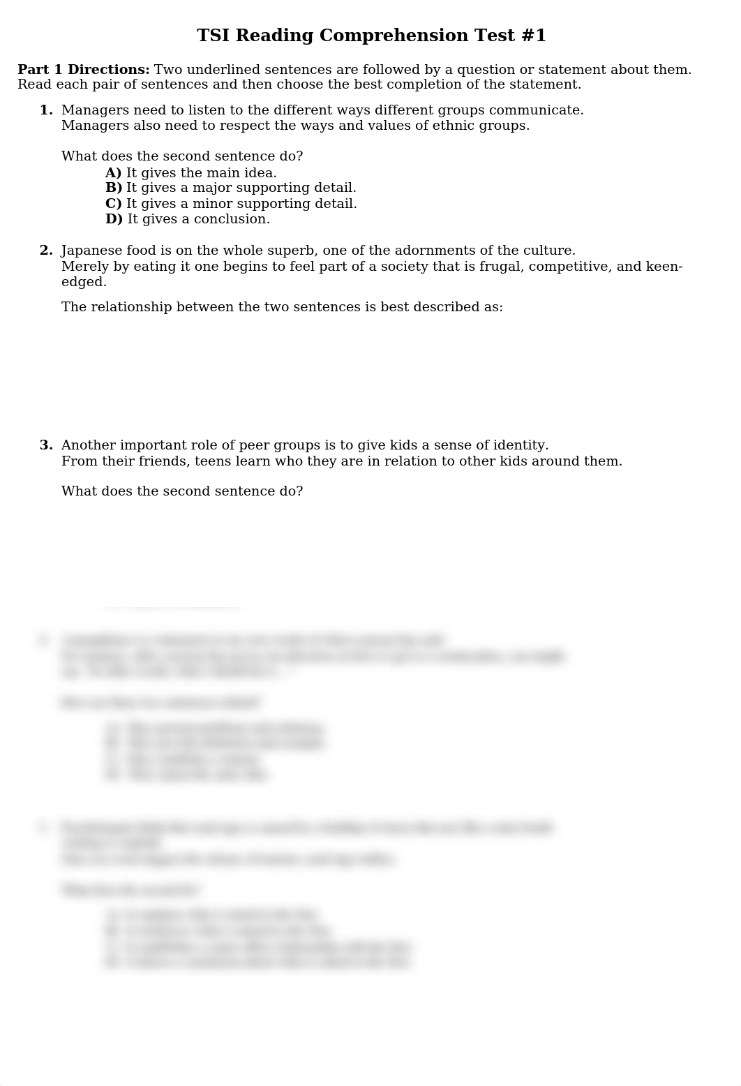 TSI Reading Comprehension Test #1.docx_dd9wie654n6_page1