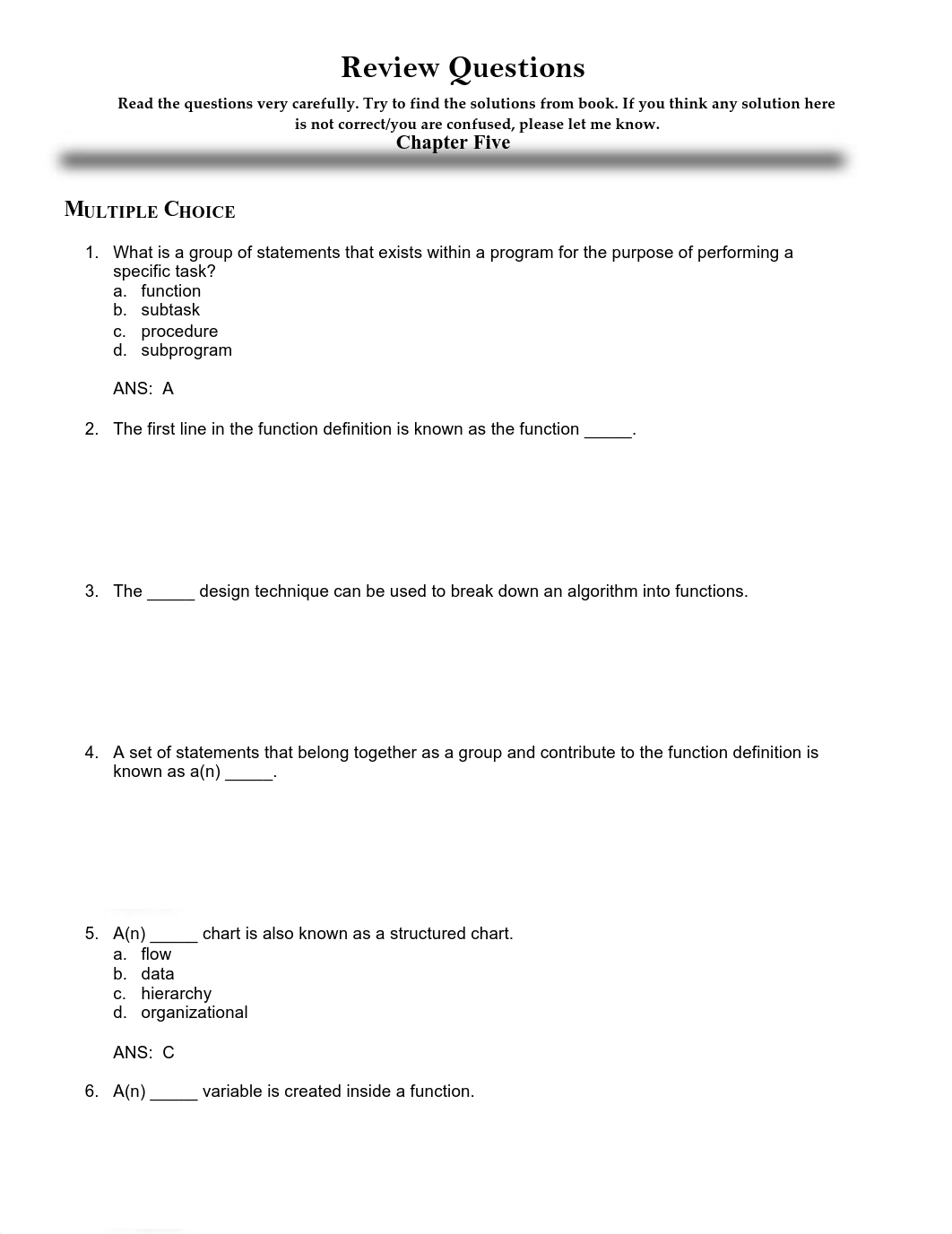 Review Questions_Chapter 05 Functions.pdf_dd9zhm9gjah_page1