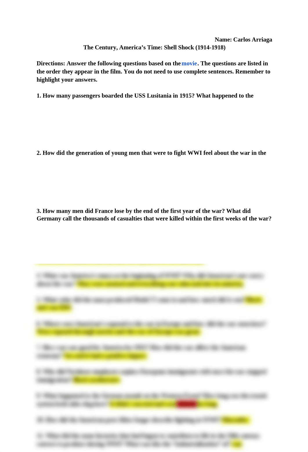 Carlos Arriaga - The Century, America's Time Shell Shock (1914-1918) - 7059632.docx_dda2wzlwe38_page1