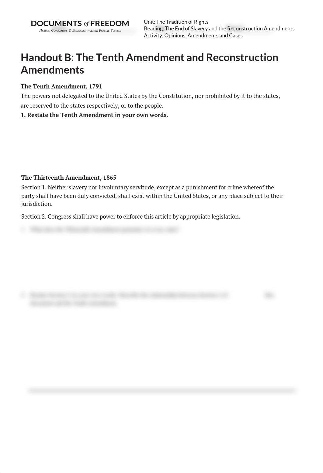 4.9_Handout_B_The_Tenth_Amendment_and_Reconstruction_Amendments_fillable.pdf_dda5pwoghdt_page1