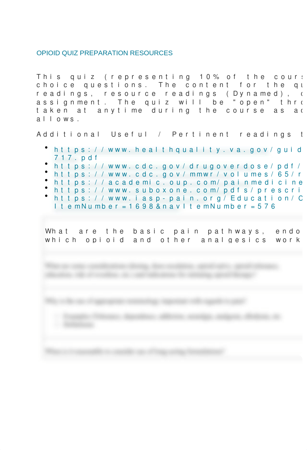 NSG 533 - Opiod Quiz Prep.dotx_dda9dujw1cb_page1