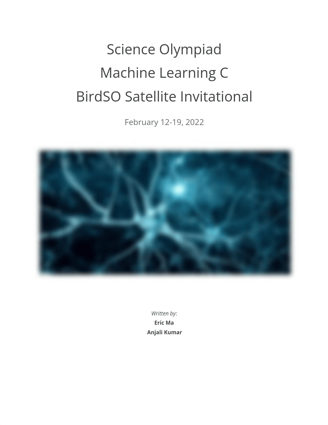 Machine Learning C Test - BirdSO Invitational.pdf_ddadvd0u5bx_page1