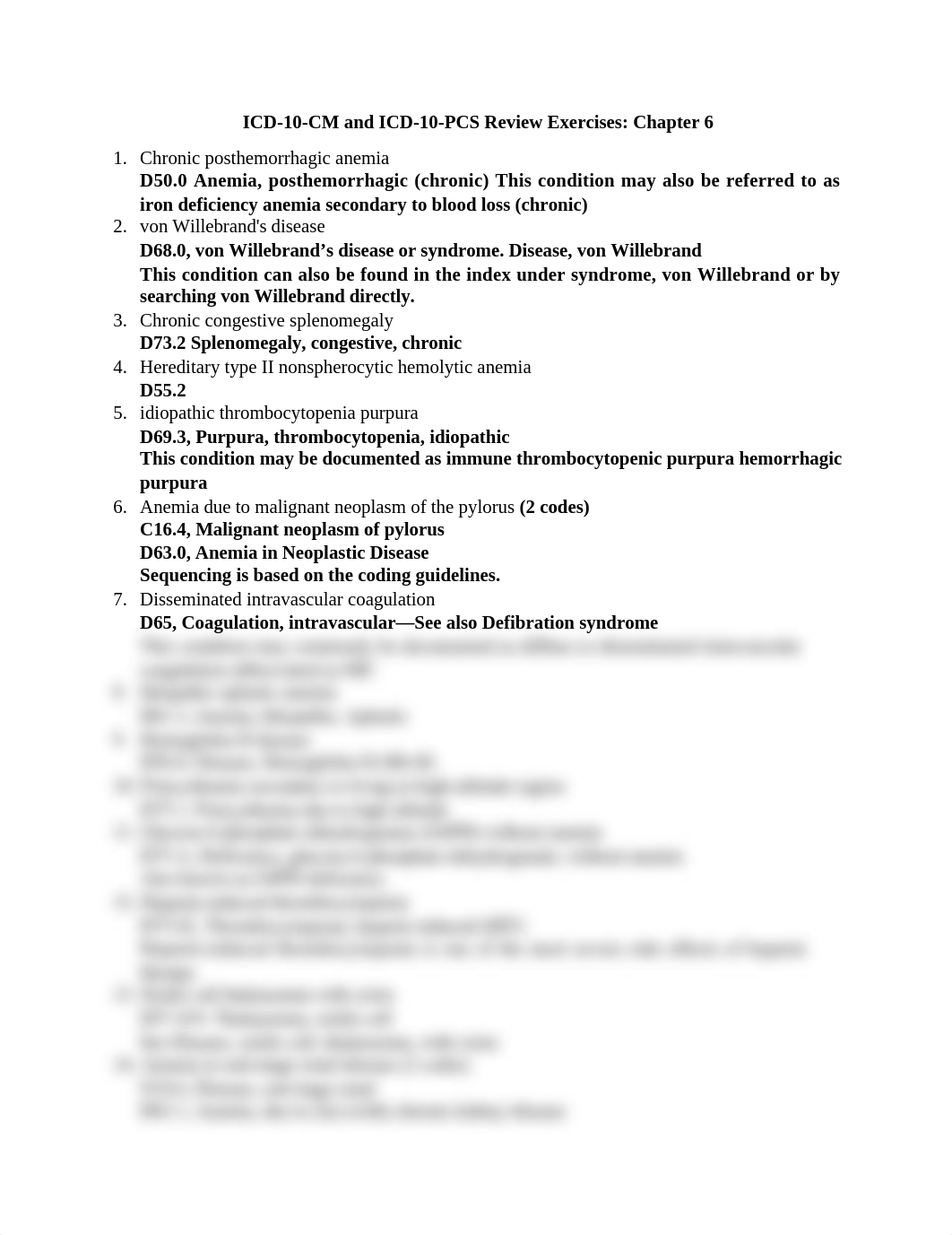 ICD-10-CM and ICD-10-PCS Review Exercises Chapter 6.docx_ddaf9shlqsc_page1