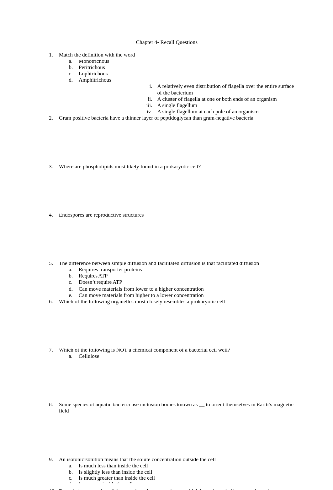 Chapter 4 recall questions .docx_ddaffujpo2r_page1