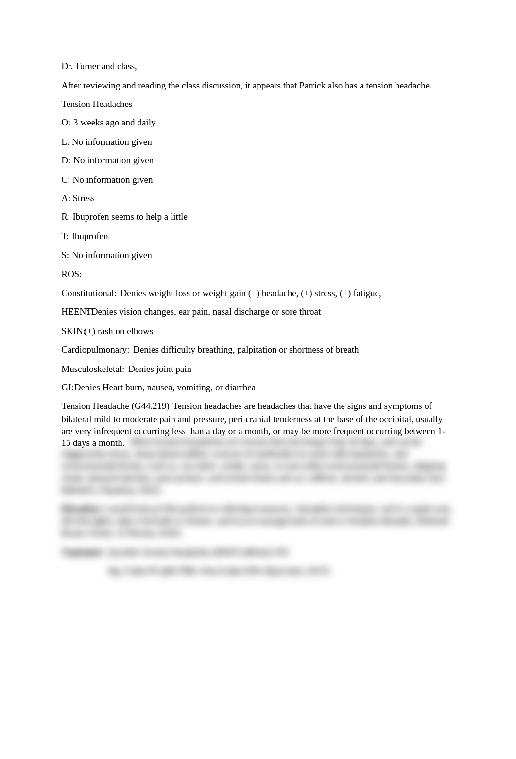 week 3 discussion2 ADD ON TENSION HEADACHE TO POC NR 511.docx_ddanltd1c92_page1