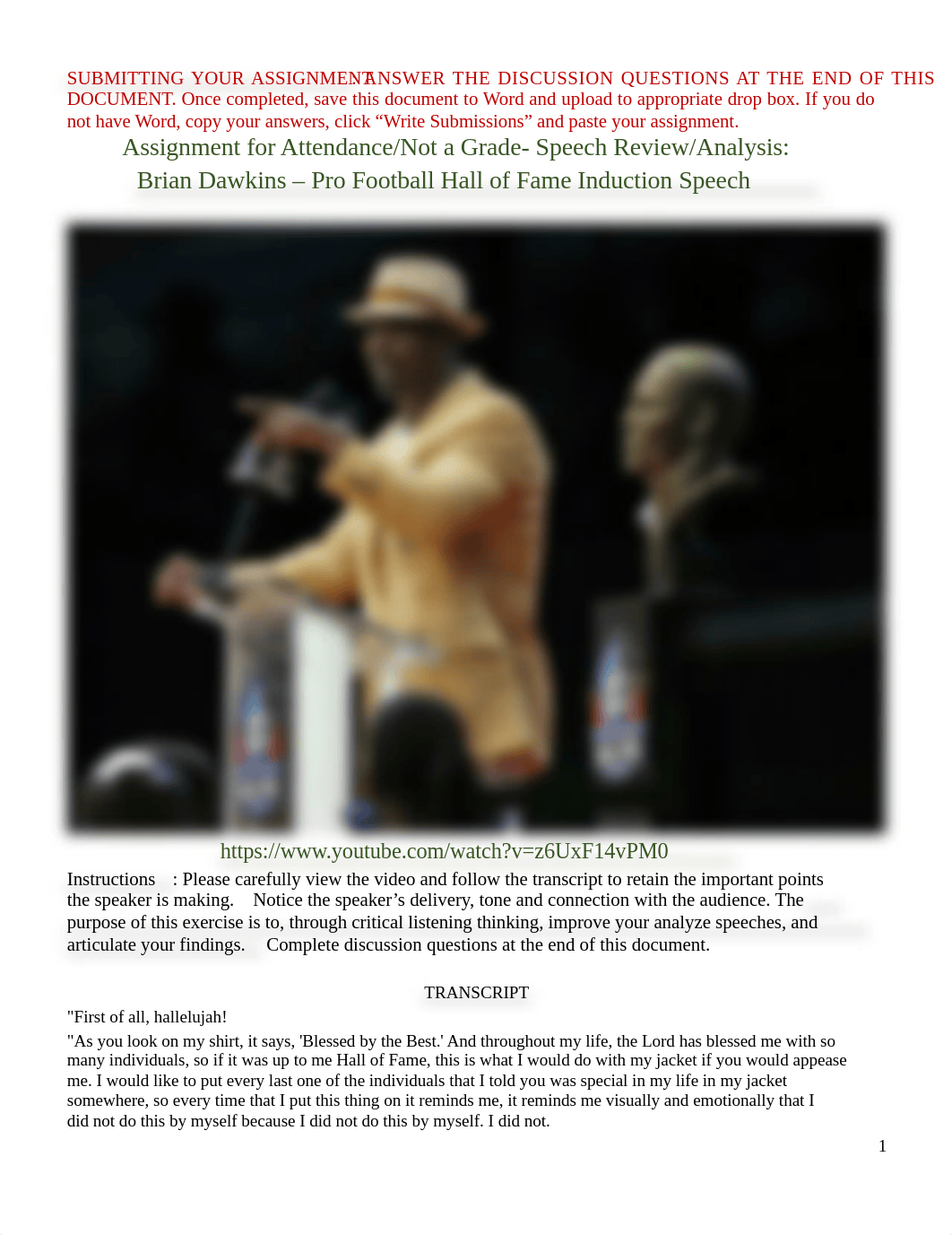 Speech Review and Analysis -Group -Brian Dawkins-HOF-online .docx_ddbkc3258uw_page1