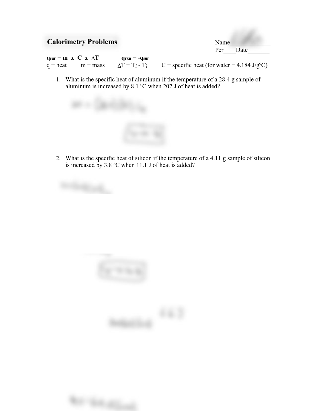 Calorimetry Problems worksheet.pdf_ddbr98xs638_page1