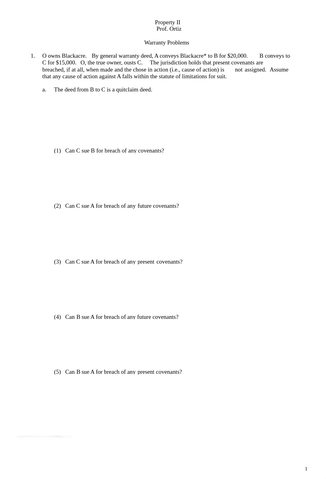 Handout 1 - Warranty Problems.doc_ddc0217178k_page1