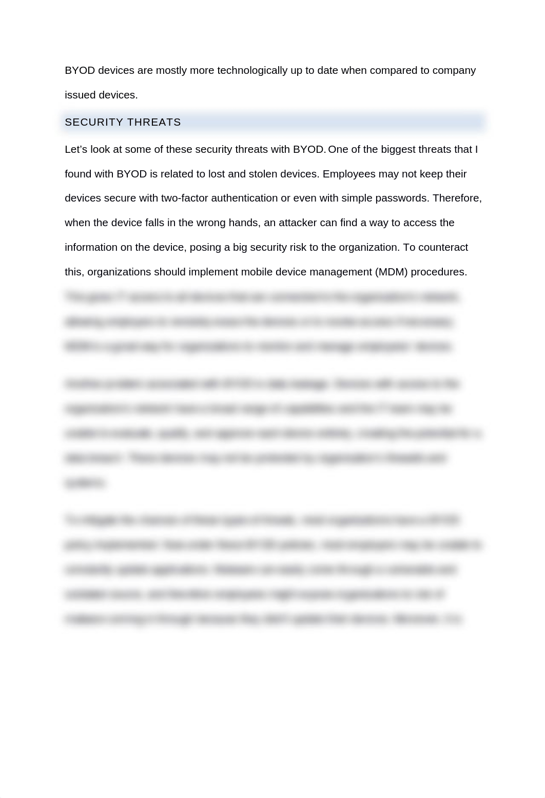 Case Study Week 4_WAYS TO MITIGATE THE RISKS OF BYOD.docx_ddc7w2y79nd_page3