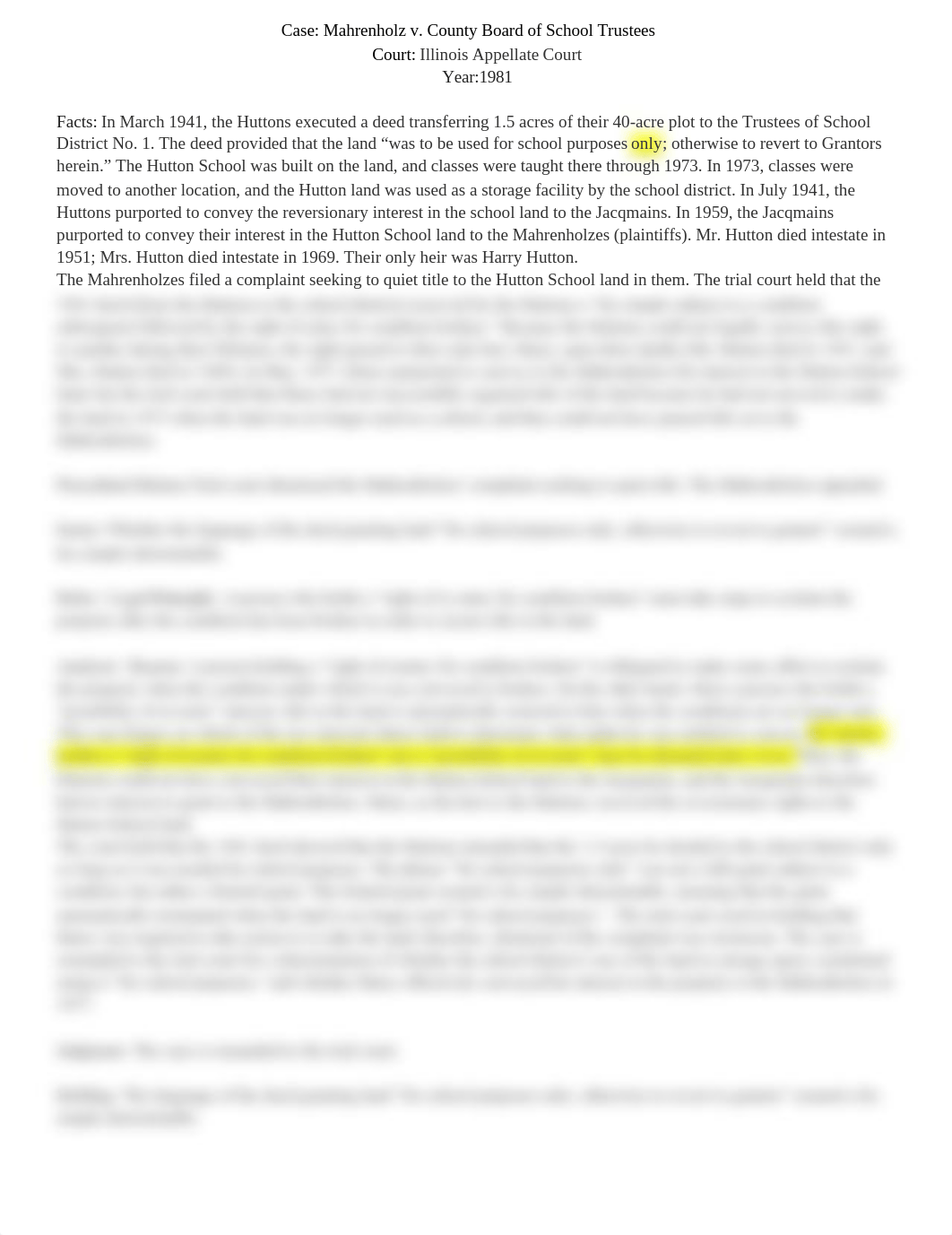 Property - Mahrenholz v. County Board of School Trustees.docx_ddczoa2a874_page1