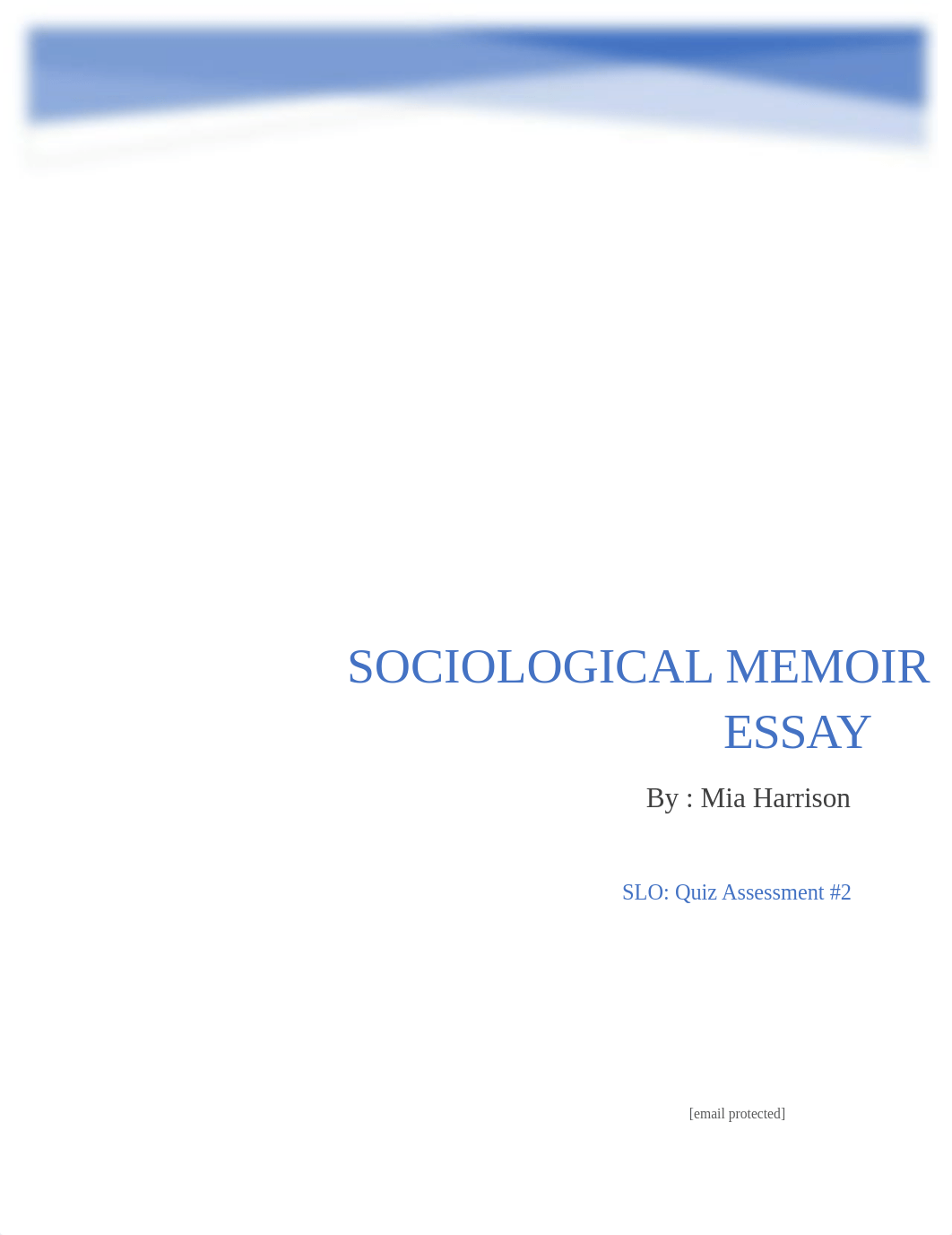 mia harrison sociology memoir essay slo 2 quzi .docx_dddh1ymtya1_page1