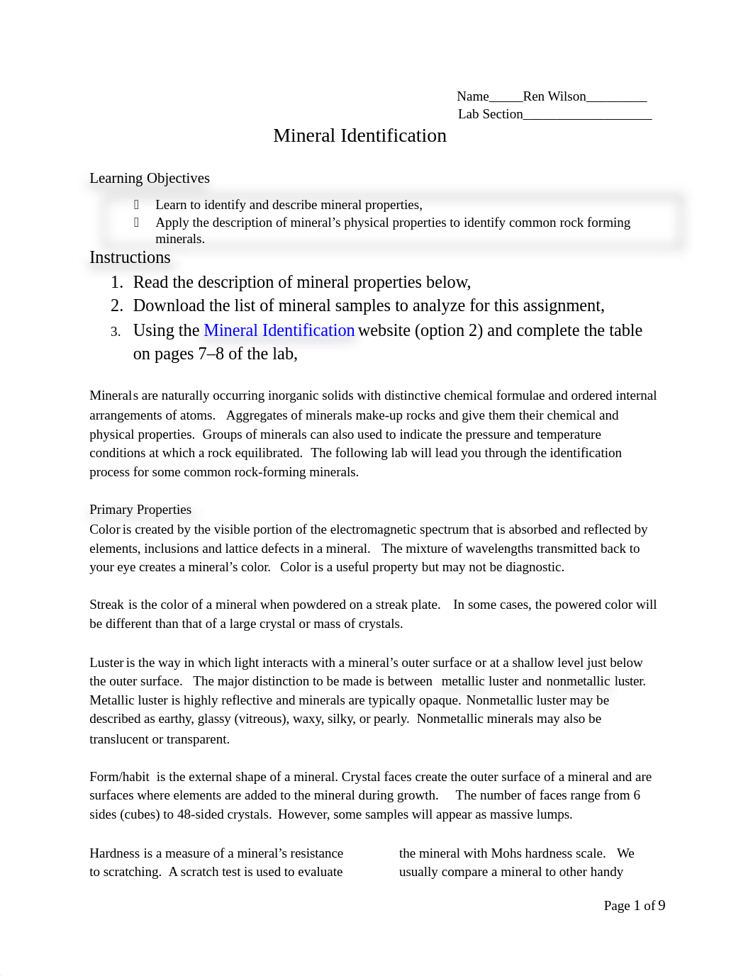 Lab 2 Mineral Identification V2.docx_dddoj7fnz2n_page1