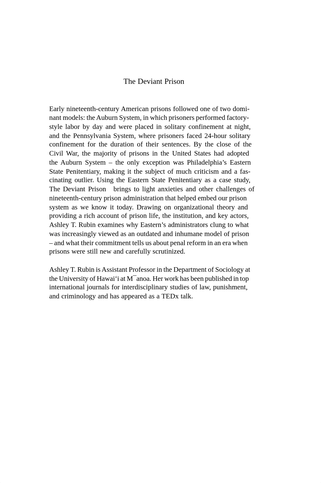 (Cambridge Historical Studies in American Law and Society) Ashley T. Rubin - The Deviant Prison_ Phi_dddzojl5h8x_page3