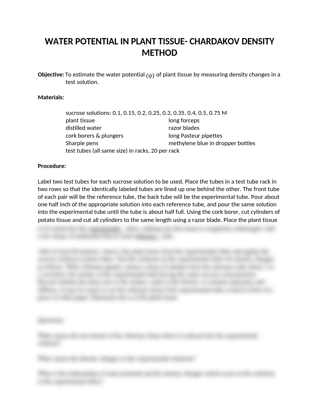 Water Potential in Plant Tissue - Chardakov Method.doc_dde3t9l5jps_page1