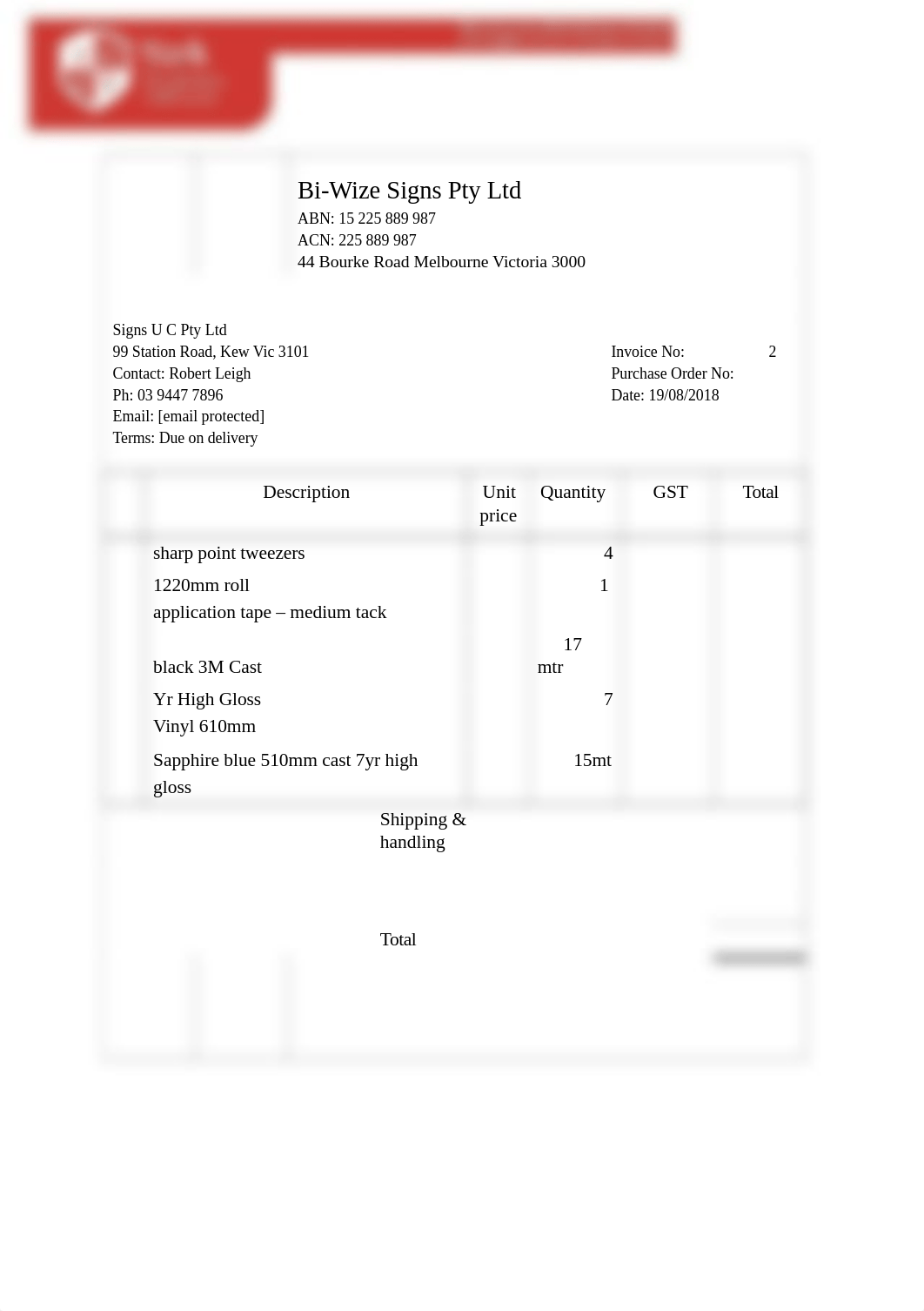 FNSACC301 Process financial transactions and extract interim reports.docx_ddemaiqd4fh_page2