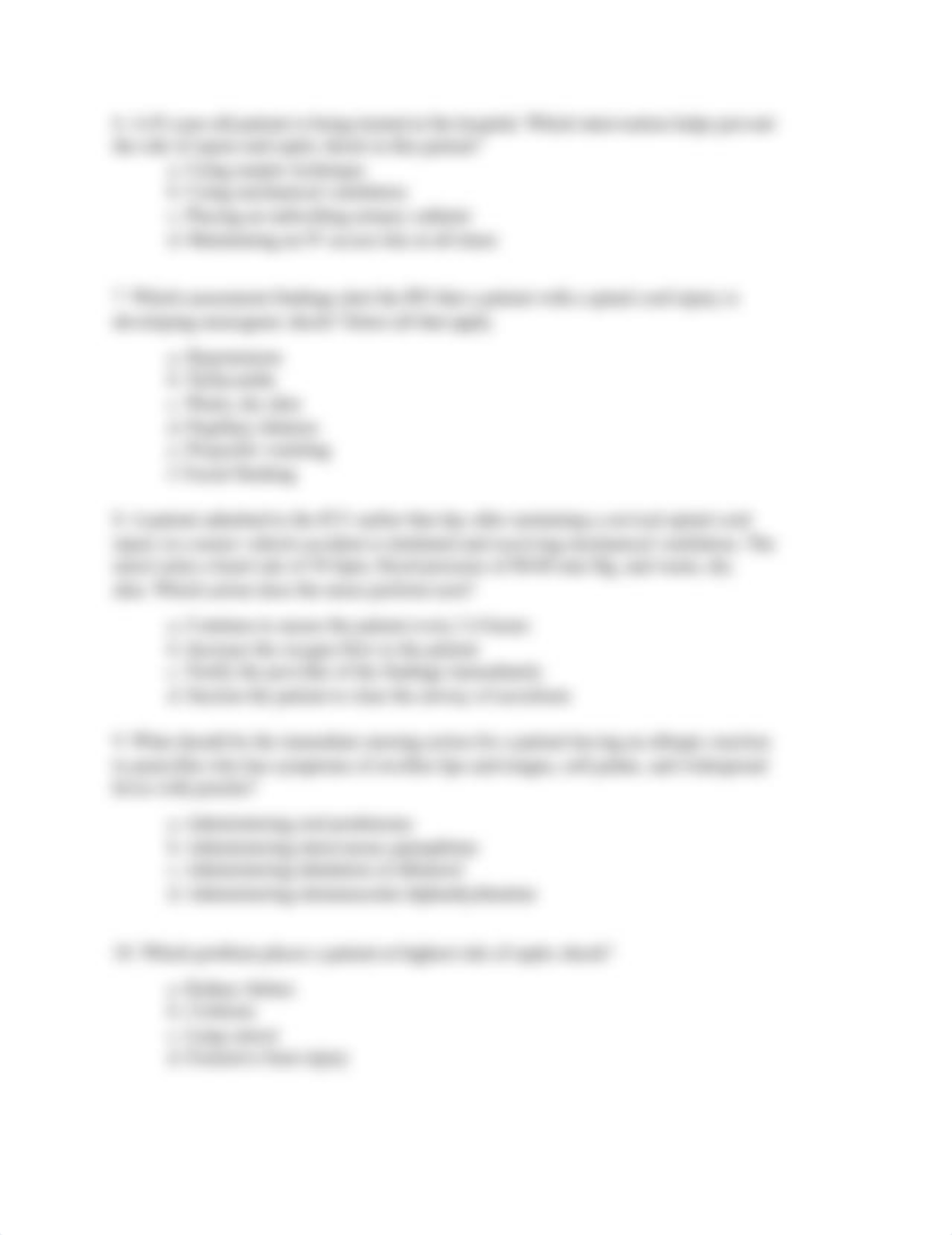 Sepsis, Shock, and Trauma NCLEX Questions.docx_ddeqn0lut1o_page2