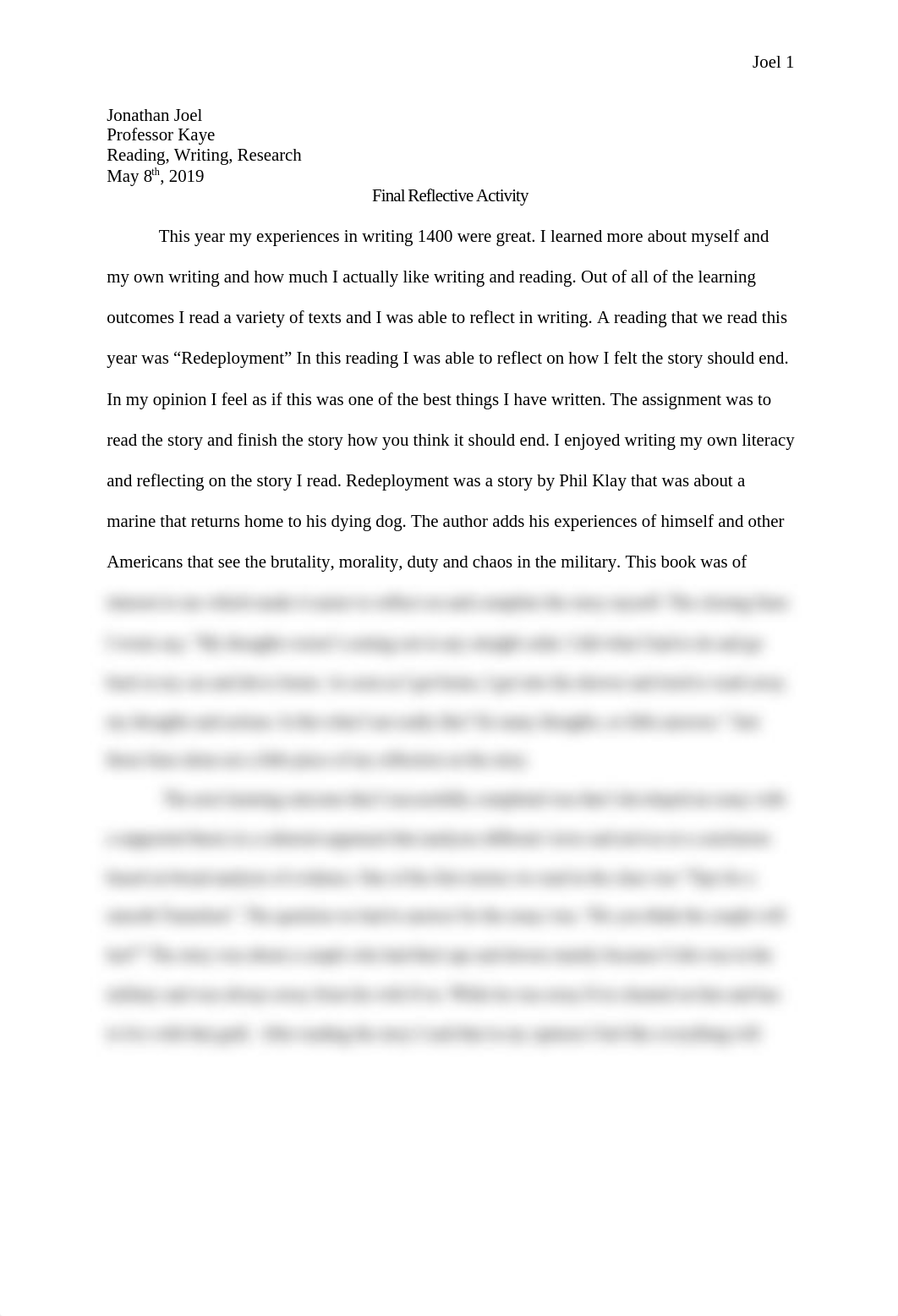 Final reflective essay reading, writing, research .docx_ddewhgxunl6_page1