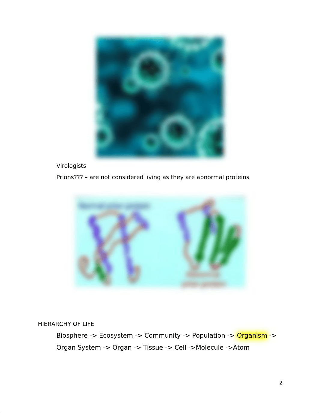 BIOLOGY 121 BIOLOGY I - Week 01 - INTRO SCI METHOD.docx_ddf14bry8n2_page2