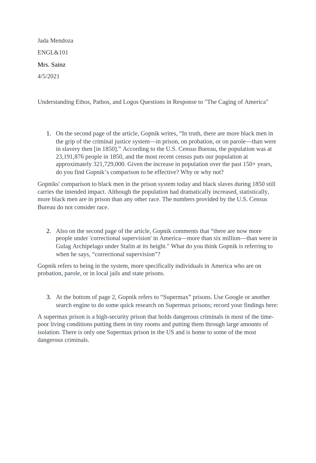 Understanding Ethos, Pathos, and Logos Questions in Response to The Caging of America.docx_ddf4ogkc34a_page1