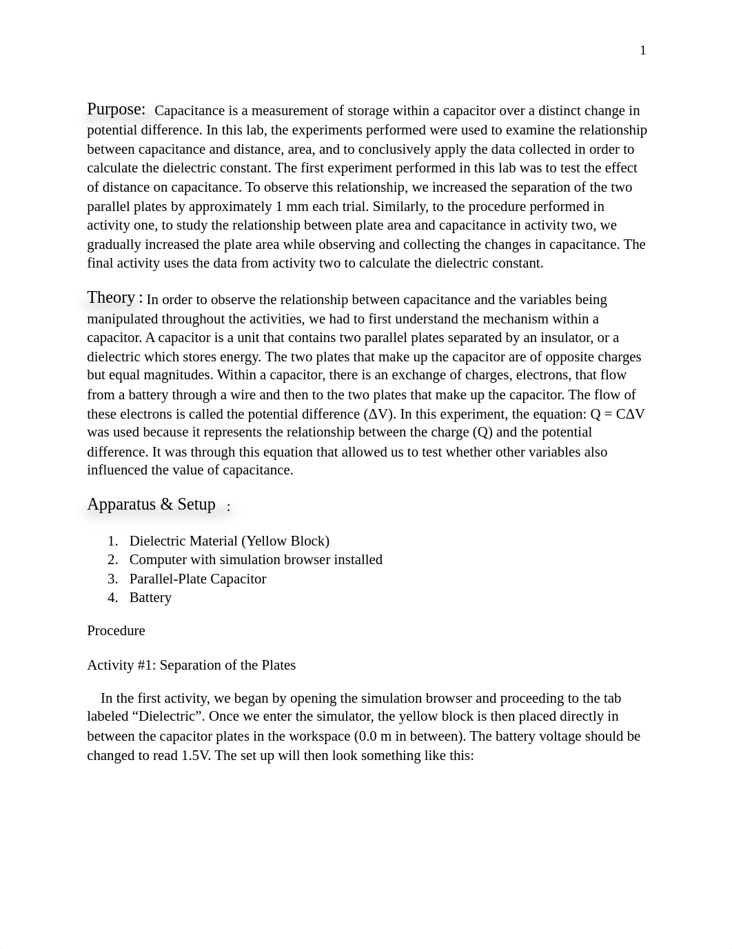 Physics 2 Lab Report- Lab 6_ The Parallel Plate Capacitors.docx_ddfaers567l_page2