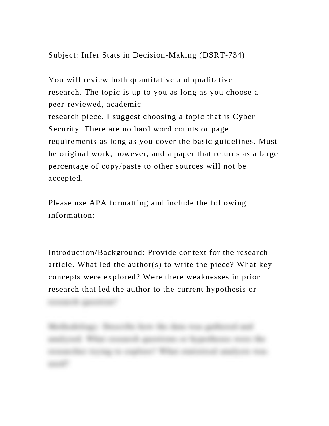 Subject Infer Stats in Decision-Making (DSRT-734)You will revie.docx_ddfaott949q_page2