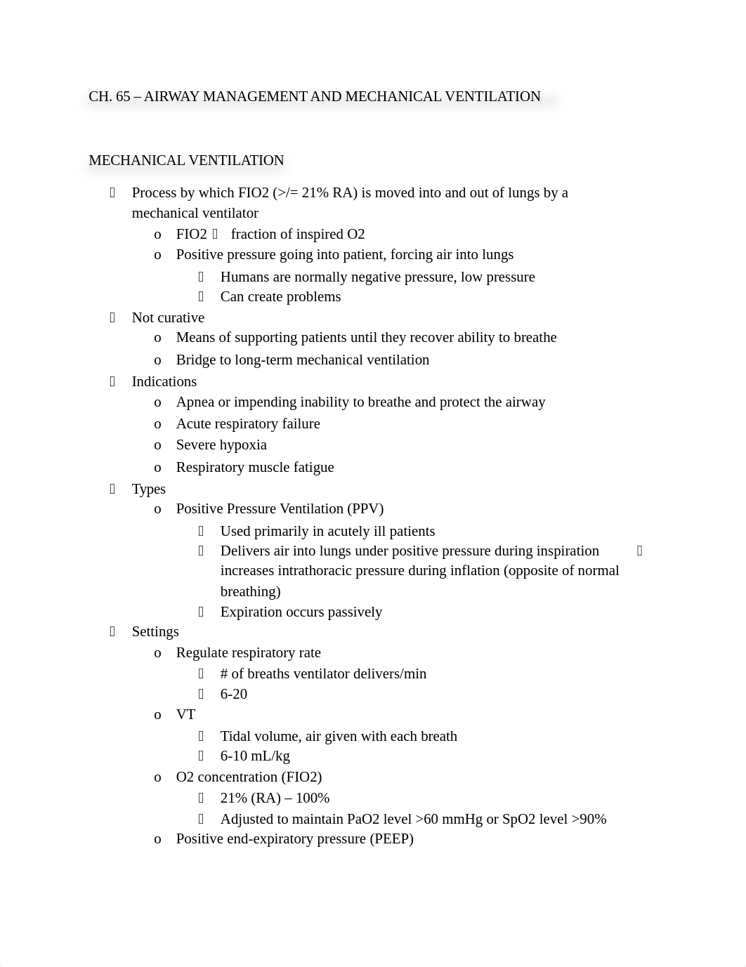 65 - AIRWAY MANAGEMENT AND MECHANICAL VENTILATION.docx_ddfasbwnokh_page1