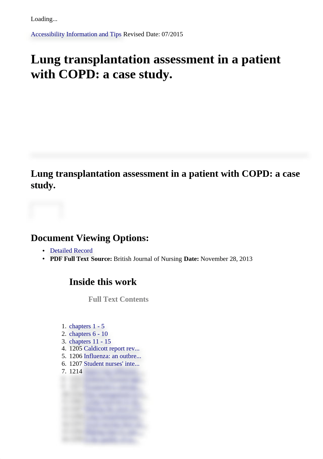 Lung transplantation assessment in a patient with COPD_ a case study._ EBSCOhost.html_ddfmr07f0nv_page1