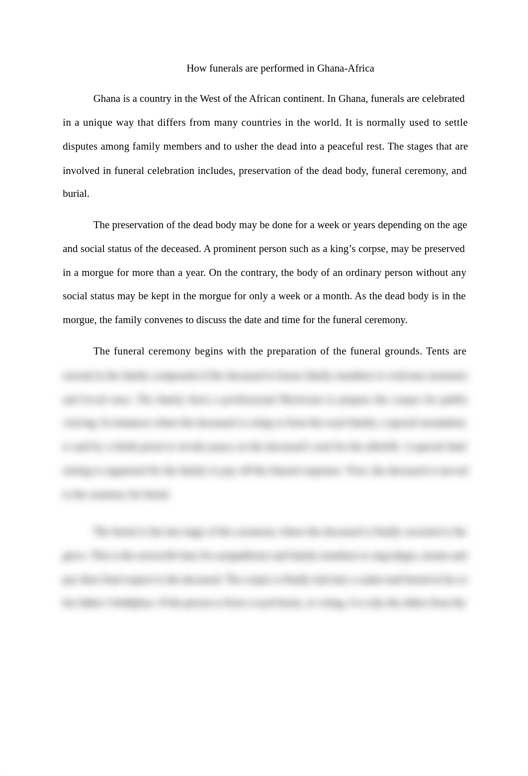 Essay 10-How funerals are performed in Ghana-Africa.docx_ddfynnw61po_page1