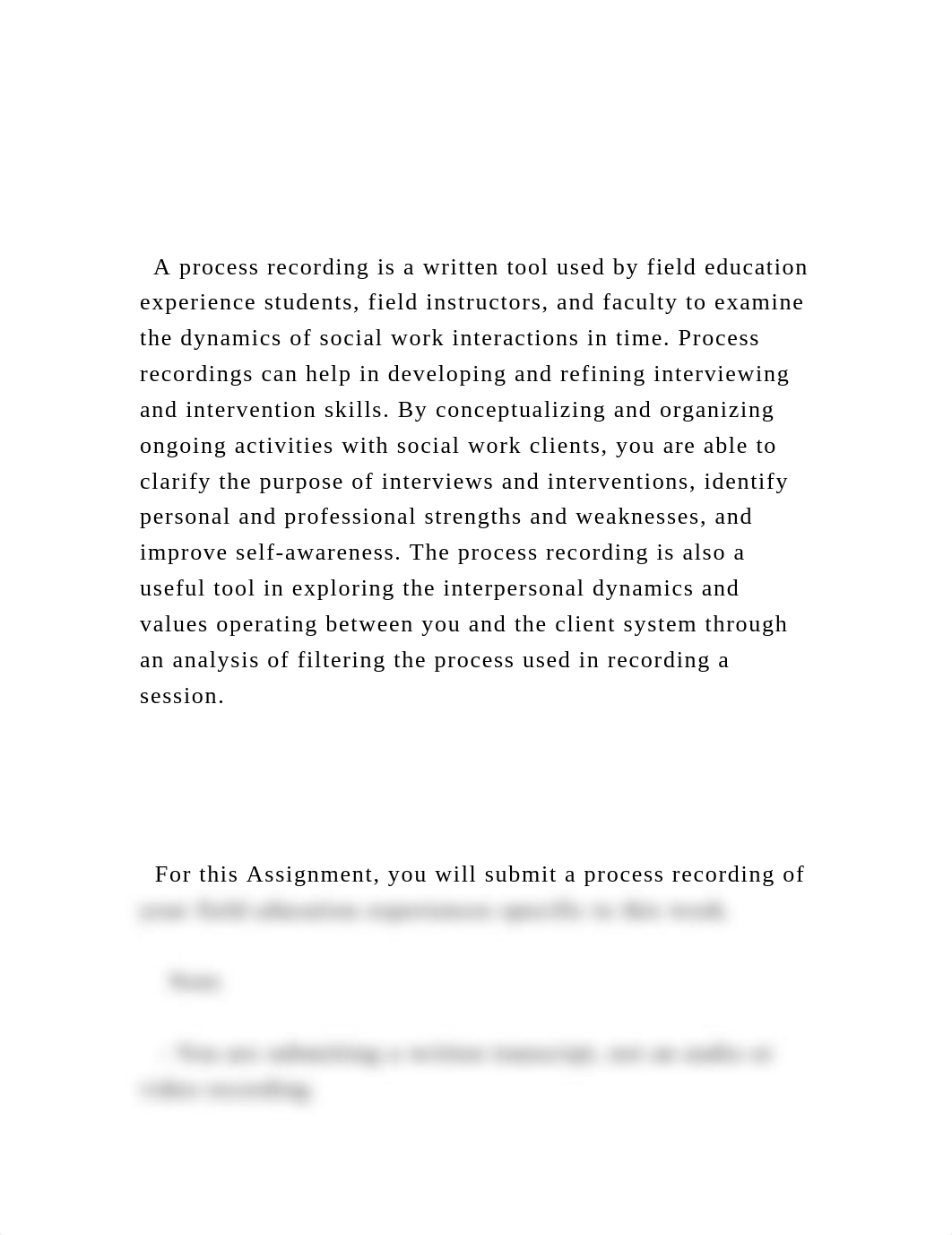 A process recording is a written tool used by field education.docx_ddg1ka13tgo_page2