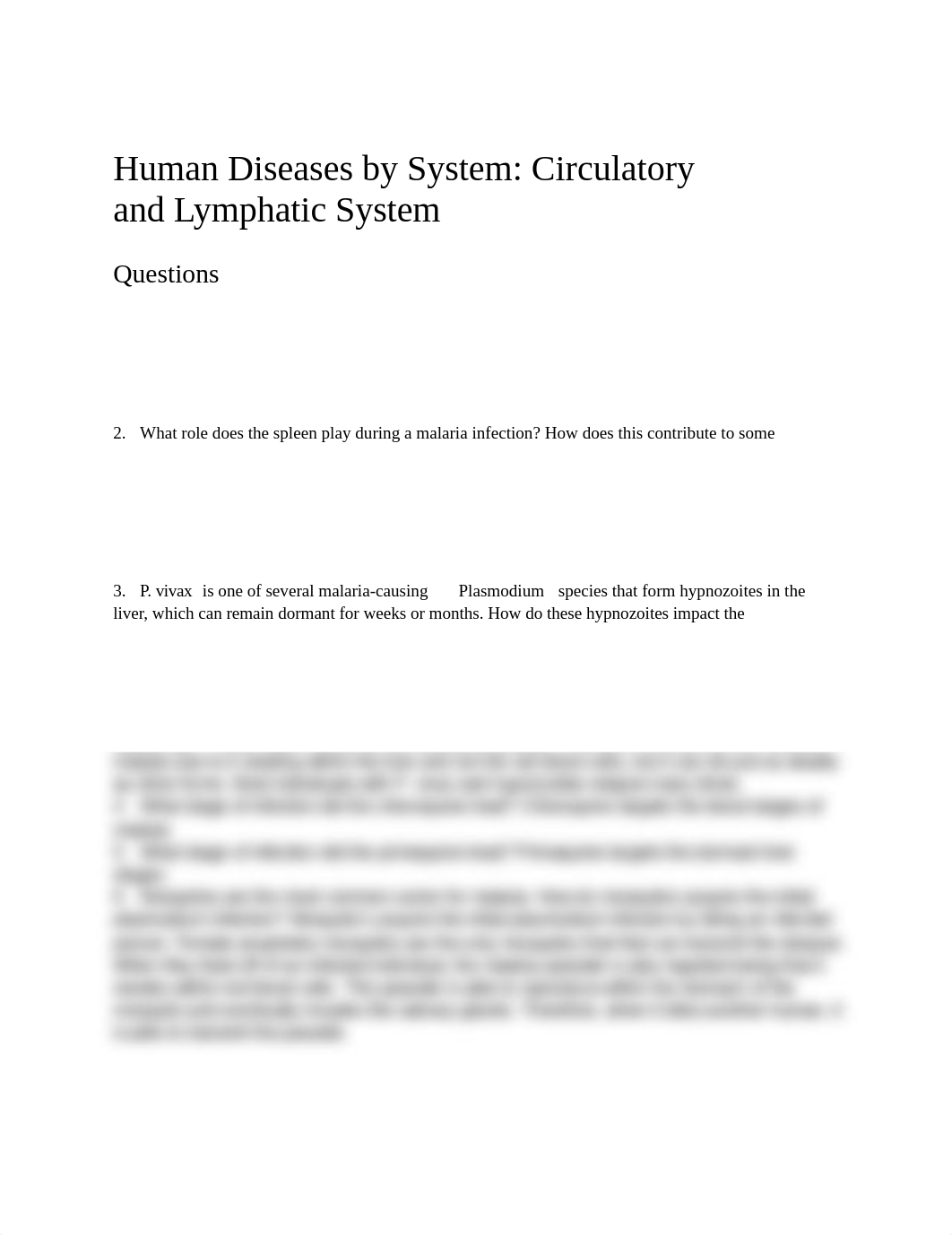 Human Diseases by System: Circulatory and Lymphatic System_ddg8kx176ih_page1