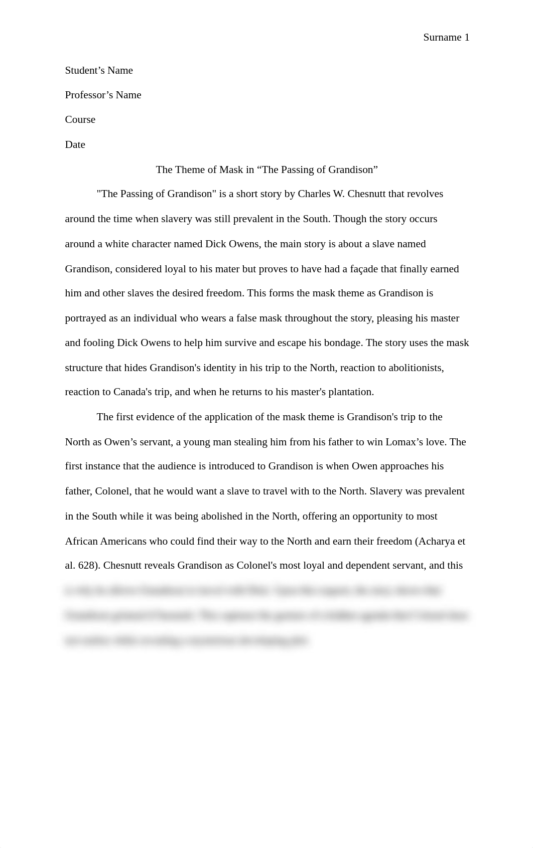 The Theme of Mask in "The Passing of Grandison".docx_ddg9owcfkug_page1