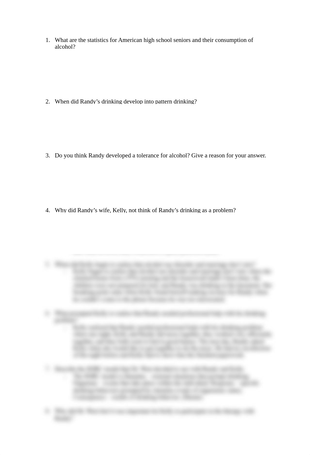 PSY 281 - Discussion 4 Case Study - Alcohol Use Disorder and Marital Disease .docx_ddgb3xho6cj_page1