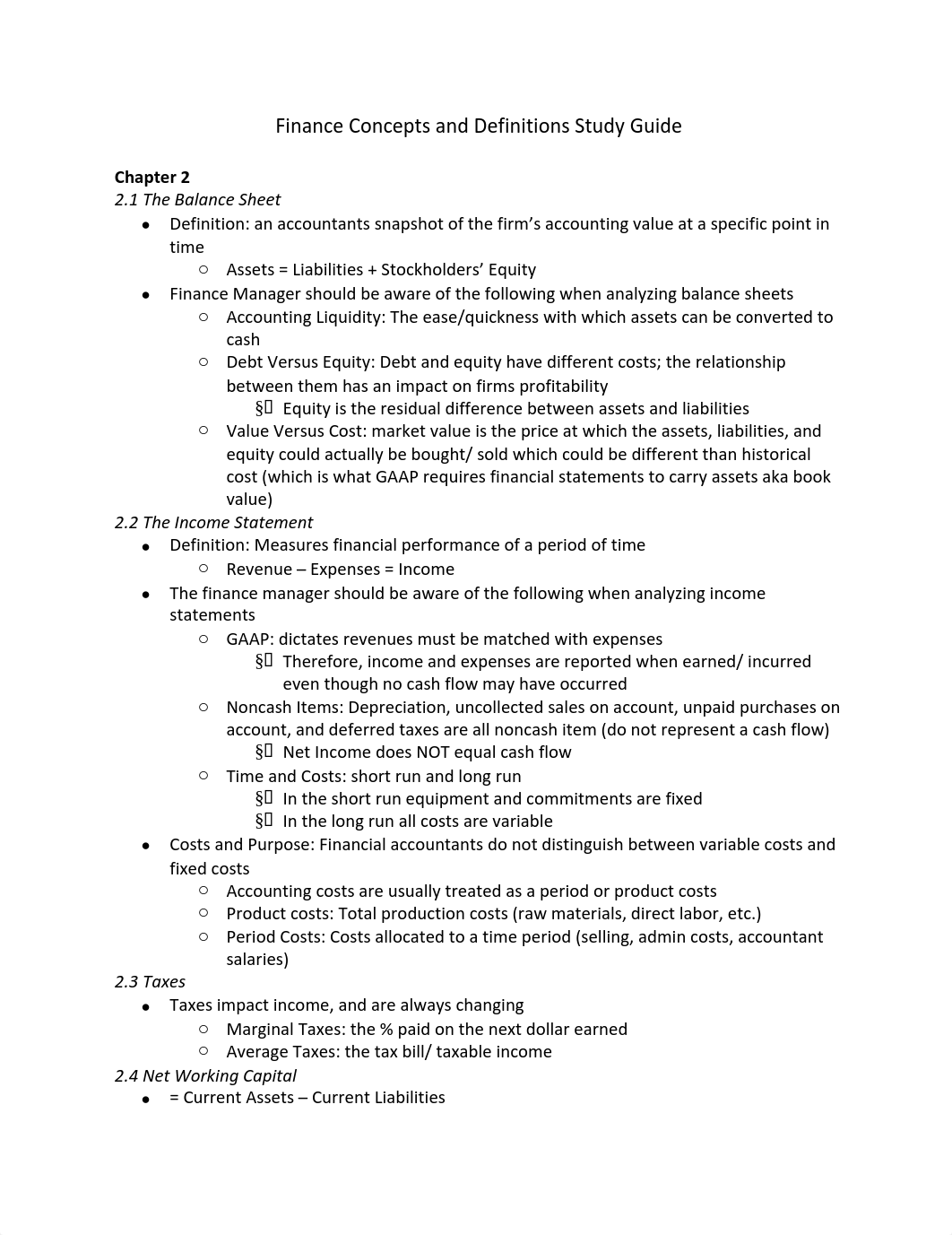 Finance Concepts and Definitions Study Guide.pdf_ddgdmdyamjl_page1