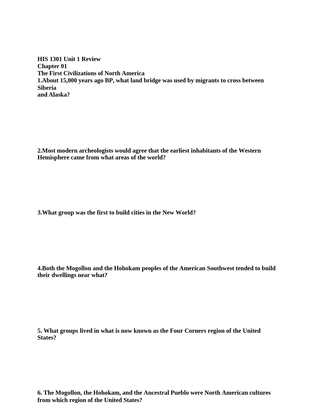 2020 HIS 1301 Unit 1 Review .docx_ddgli890po8_page1