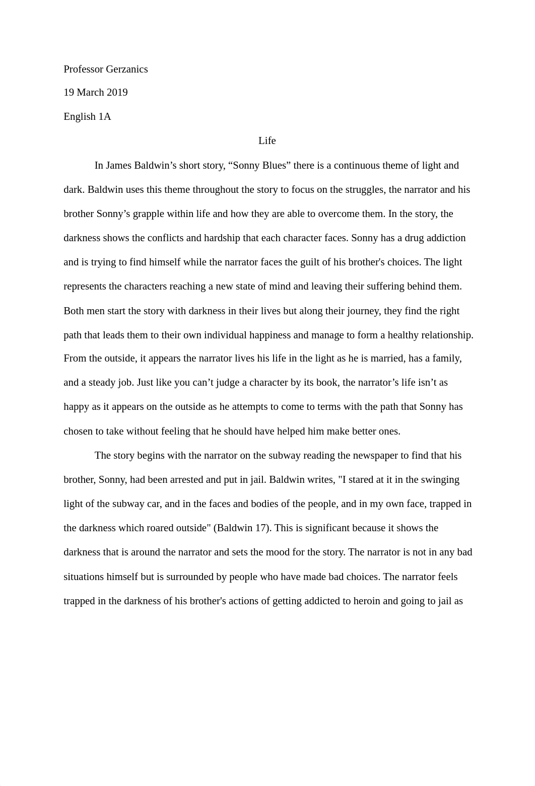 Copy of Sonny's Blues Essay.docx_ddgn17o26ga_page1