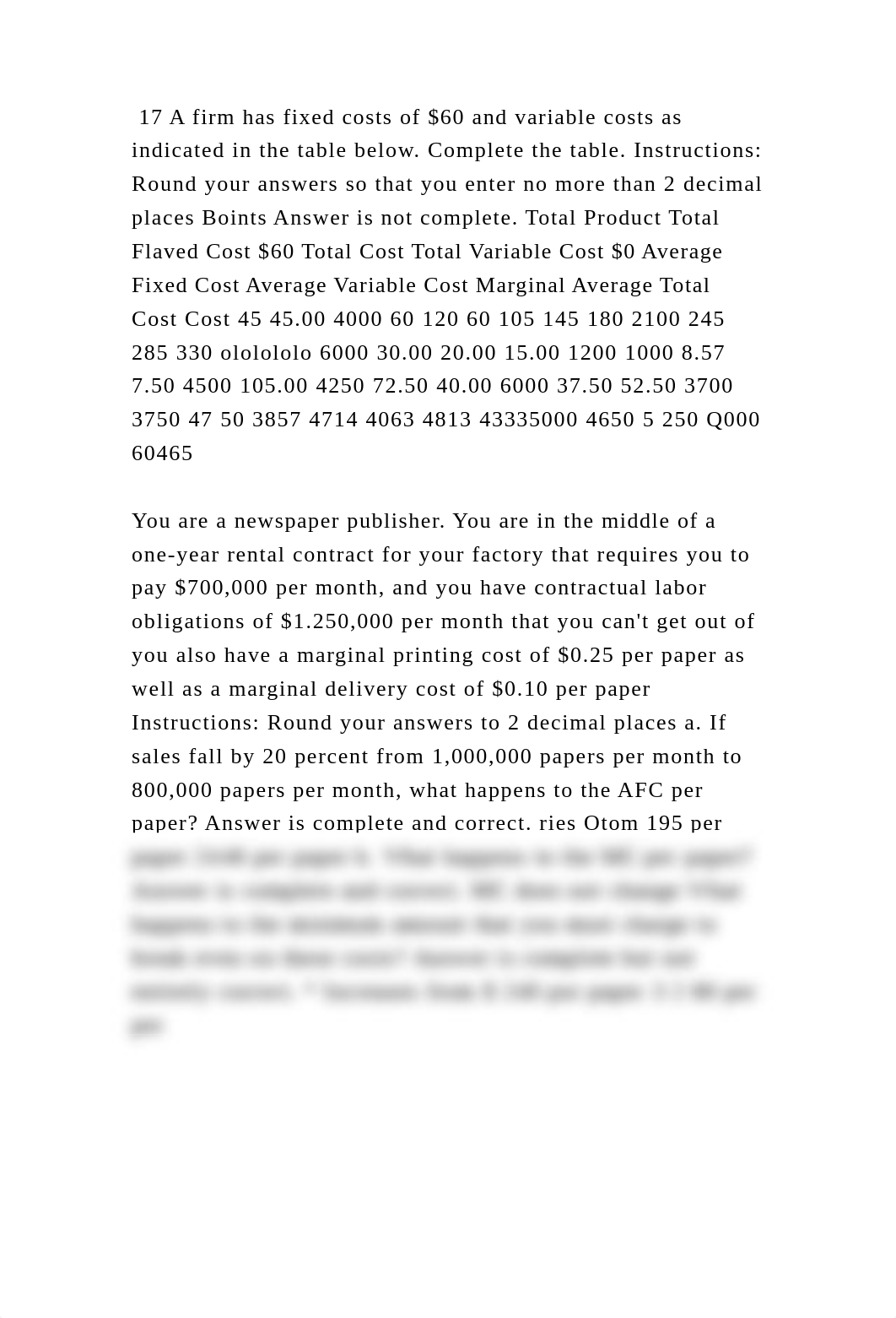 17 A firm has fixed costs of $60 and variable costs as indicated in t.docx_ddgrygyx976_page2