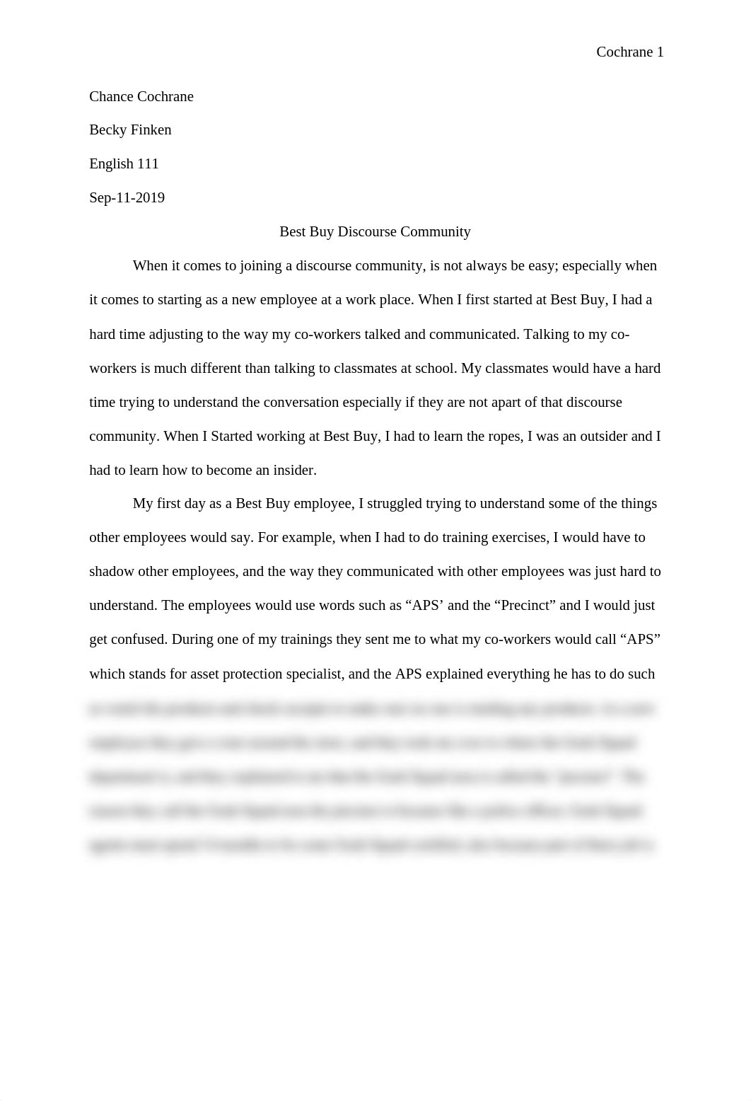 Chance Cochrane discourse community final draft.docx_ddh043jzjhf_page1