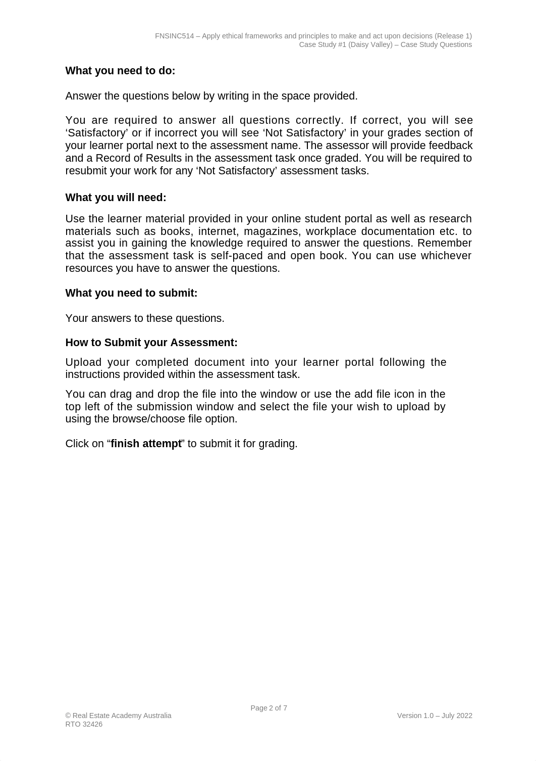 FNSINC514 - Case Study Questions (Daisy Valley) v1.0.docx_ddh5ftfxuou_page2