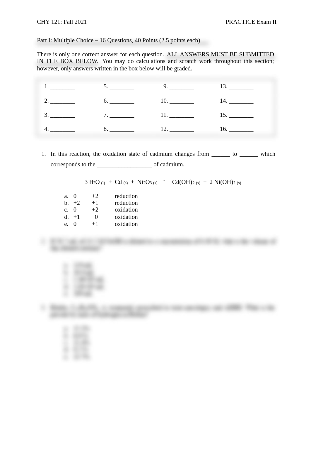 PRACTICE Exam II - CHY 121 F21 - BLANK.pdf_ddheikxmmtc_page2