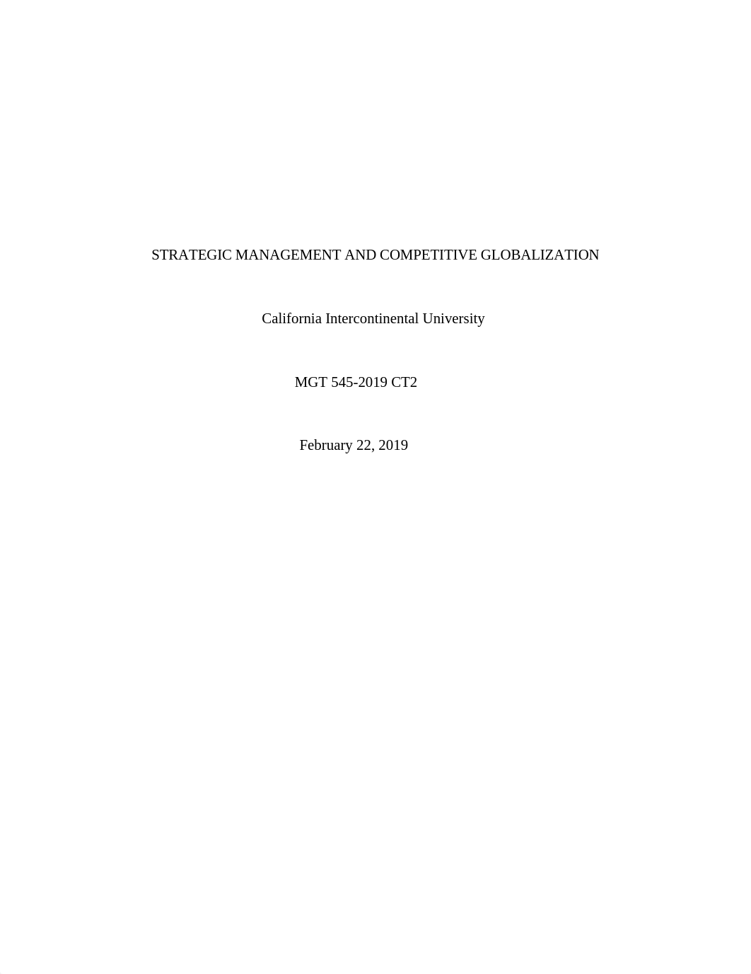 pharmaceutical -STRATEGIC MANAGEMENT AND COMPETITIVE GLOBALIZATION.docx_ddhfzijq7uh_page1